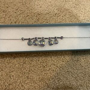 Touchstone Crystal Square Up Necklace